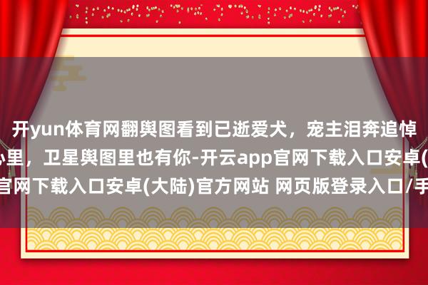 开yun体育网翻舆图看到已逝爱犬，宠主泪奔追悼，蓝本你不单留在我心里，卫星舆图里也有你-开云app官网下载入口安卓(大陆)官方网站 网页版登录入口/手机版